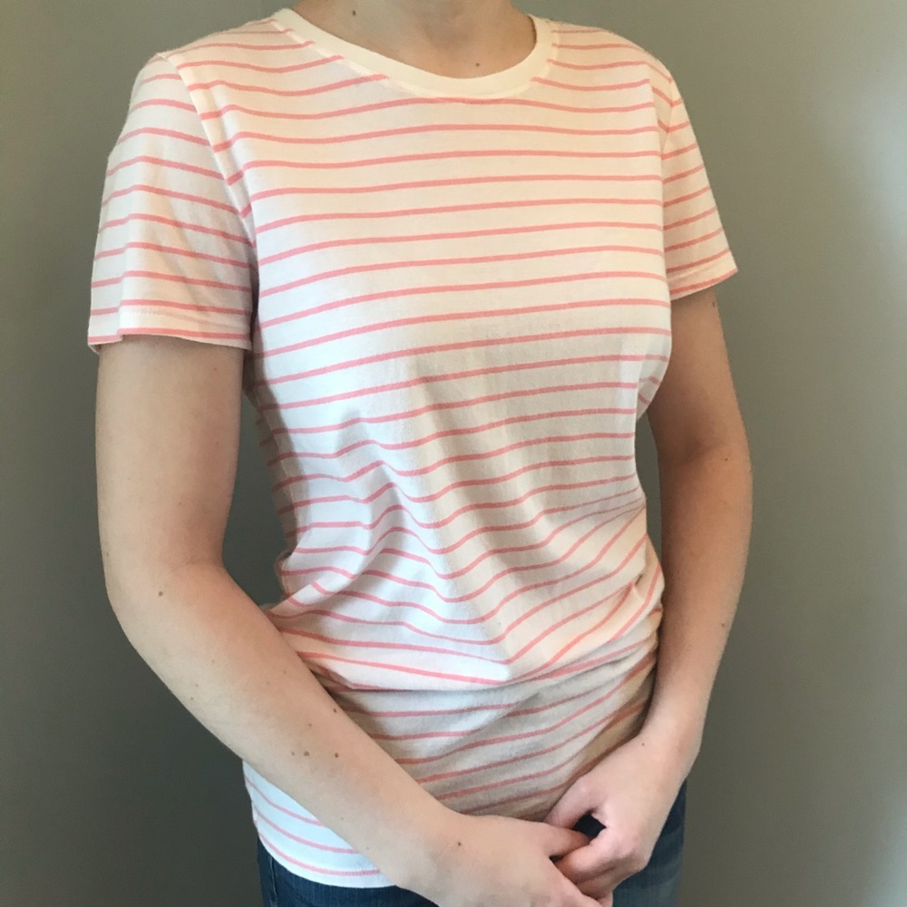 GAP Striped Crew Neck Tee XS